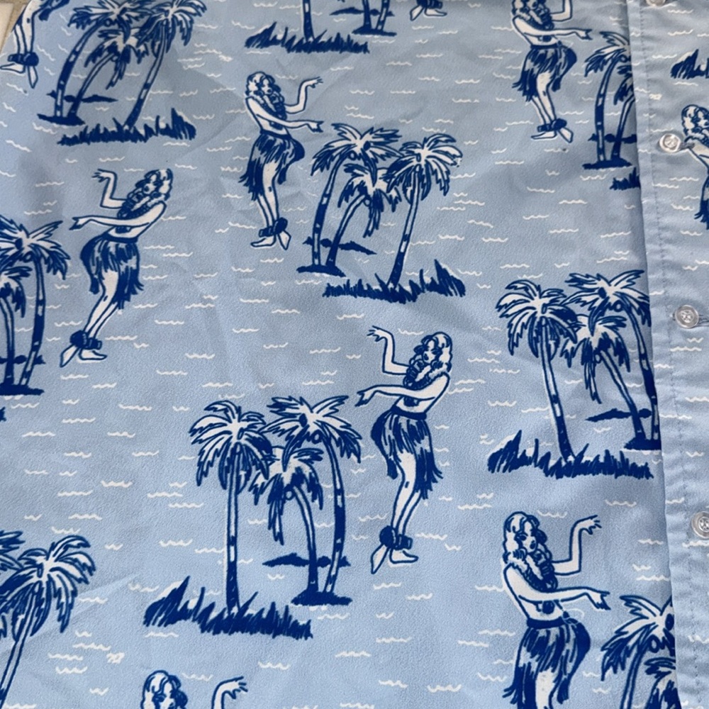 APTRO Hula girl HAWAIIAN shirt XXXL - Picture 2 of 6